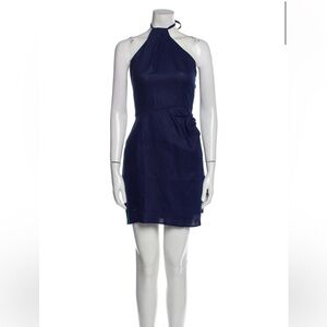 Reformation linen Halter Dress BRAND BEW